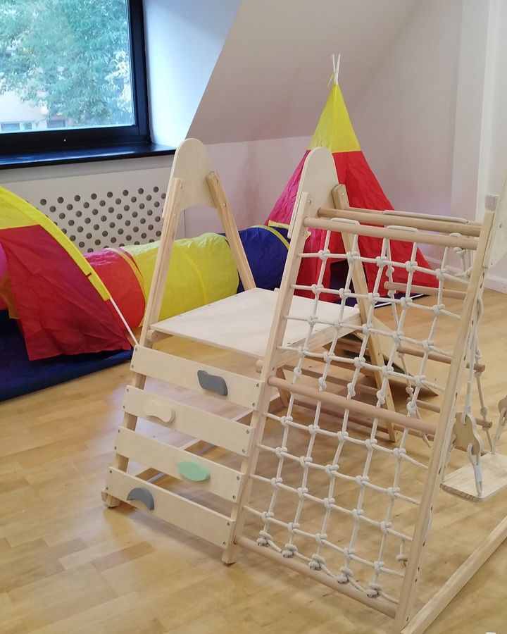 Sala do rozwoju motoryki dużej, wspinania i odkrywania